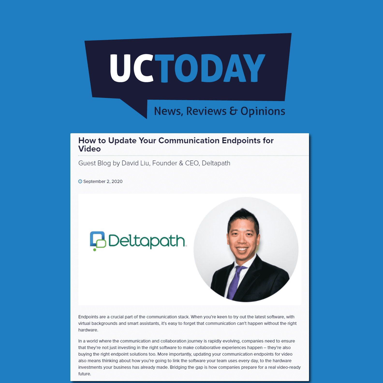 How to Update Communication Endpoints for Video